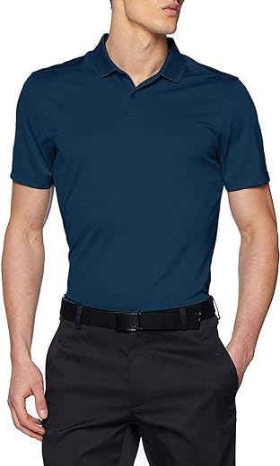 Nike Men's Dry Victory Solid Polo Golf Shirt, College Navy/Black, X-Large