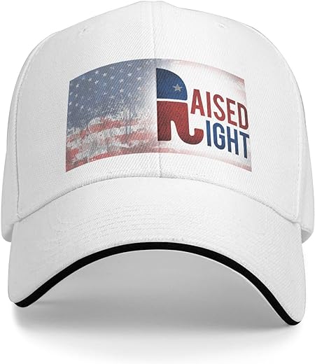 Casquette GOP Vintage Raised Right