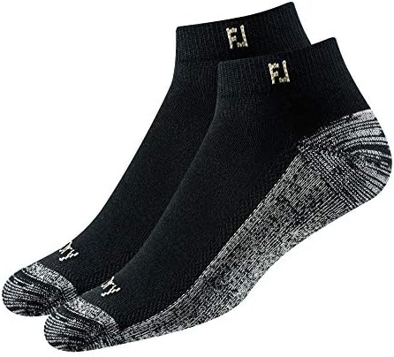 Chaussettes FootJoy ProDry Sport 2-Pack, Noir, Pointure 7-12