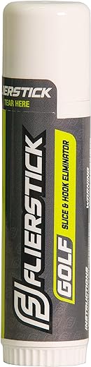 Flierstick Golf Slice & Hook Eliminator – Improve Your Golf Game - Longer Straighter Shots - Slick Stick Compound Helps Reduce Spin, Increase Distance & Improve Accuracy – No Slice Golf Accessory