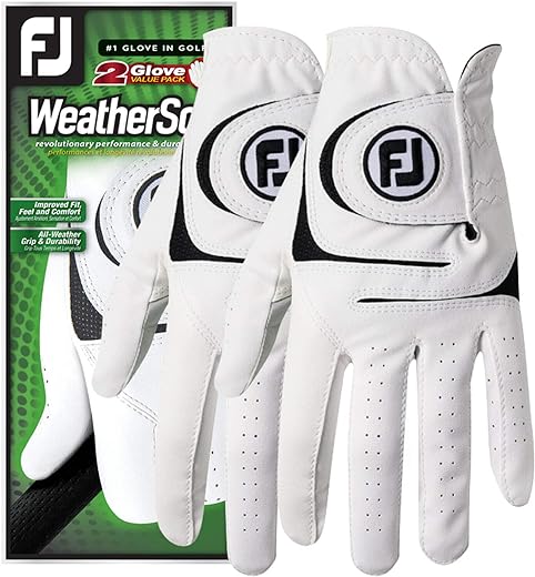 FootJoy Men's WeatherSof 2-Pack Golf Glove