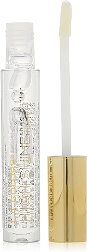 L.A. Colors High Shine Shea Butter Lip Gloss, Clear, 0.14 Ounce