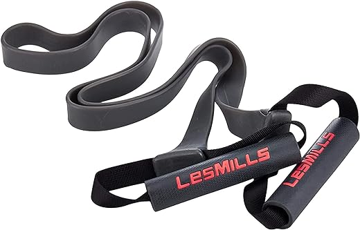 Les Mills™ SMARTBAND Extreme™ Workouts Bands for Women and Men, Resistance Bands for Working Out, Stretch Bands for Exercise at Home Workout Equipment with Pull Up and Pilates Elastic Band