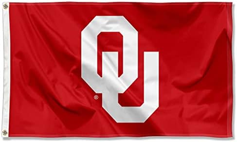 OU Oklahoma Sooners University Large College Flag