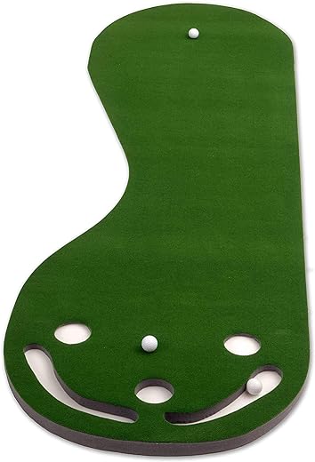 PUTT-A-BOUT Par Three Golf Putting Green (3' x 9')