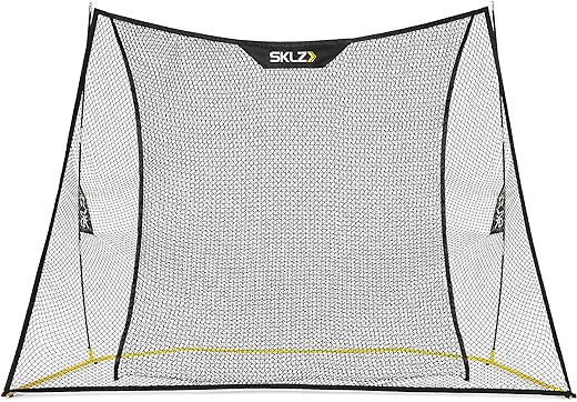 SKLZ Home Range Golf Net for Backyard Practice with Dual Net for Smooth Ball Return and Carry Bag