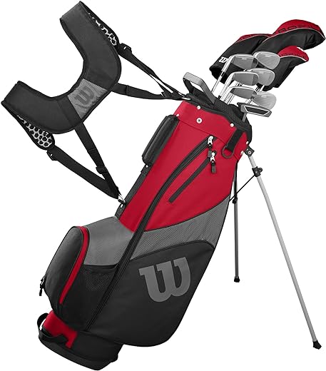 WILSON Men's Profile SGI Complete Golf Club Package Set - Men's and Senior