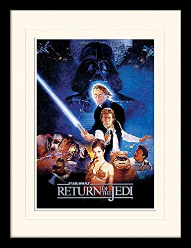 1art1 Star Wars Poster Épisode VI encadré