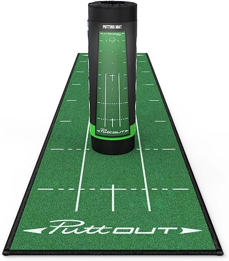 Puttout Pro Golf Tapis de putting