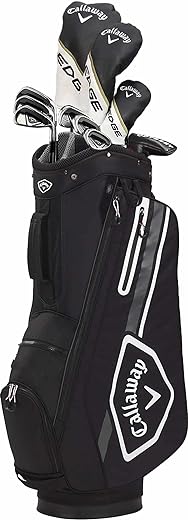 Callaway Ensemble complet de clubs de golf pour homme avec sac Callaway