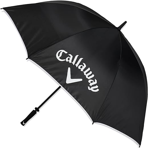 Callaway Um CG 60 SGL Auvent Noir/Blanc 23 Parapluie Unisexe, Taille Unique