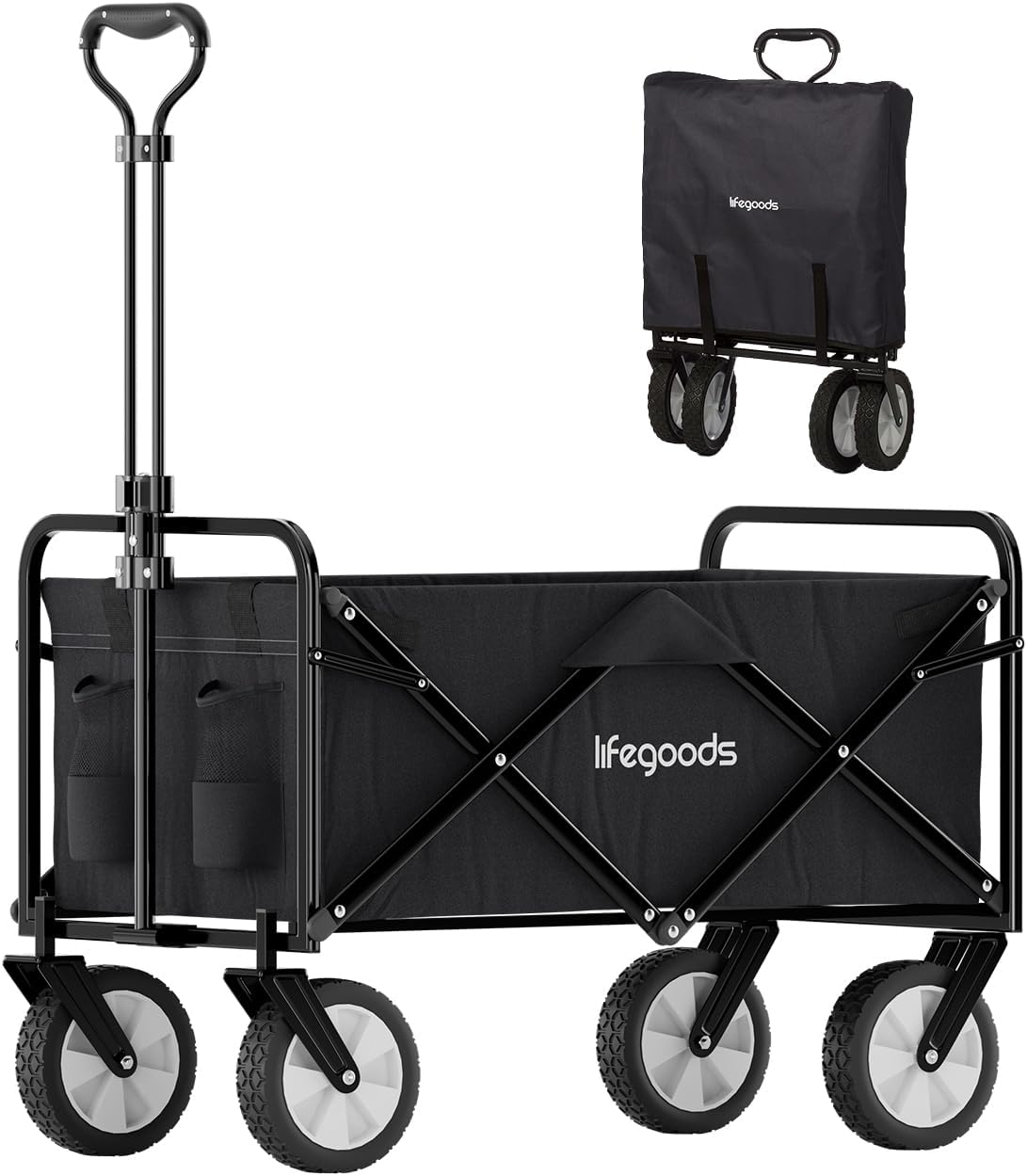 Chariot pliable LifeGoods pour enfant