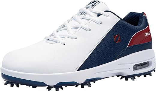 Fenlern Chaussures de Golf Homme à Pointes Souples