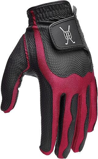 Handy Picks Gants de golf pour homme, cuir synthétique japonais de qualité supérieure, coupe extensible, durabilité et respirabilité améliorées