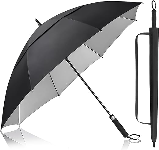 Parapluie de golf Kalolary UV 50+, double auvent