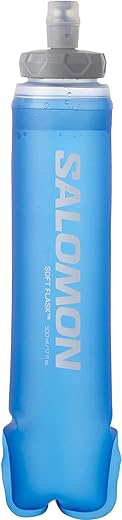 Salomon Soft Flask 500ml/17oz 42 Gourde souple unisexe, Simplicité d’utilisation, Confort, Valve à débit élevé, Bleu