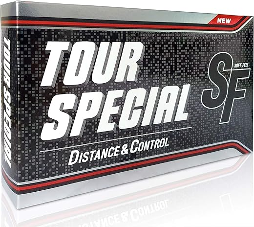 Srixon TOUR SPECIAL - 15 balles de golf - Distance et contrôle - Balles de golf pour hommes et femmes