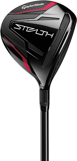 TaylorMade Discrétion Bois de Parcours pour Hommes, Rouge