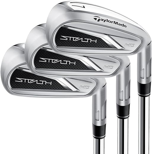 TaylorMade Lot de 7 fers de Golf Stealth HD