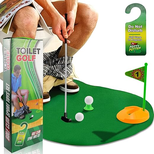 Accessoire Drôle de Golf pour Salle de Bain