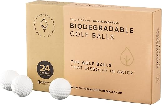 Biodegradable Golf Balls | Balle de golf soluble dans l'eau | Balles de golf qui se dissolvent dans l'eau