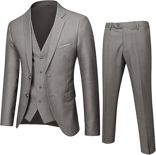 Costume mince 3 pièces pour hommes, veste et pantalon, veste de fête de mariage, veste et pantalon, pyjama pratique à la mode