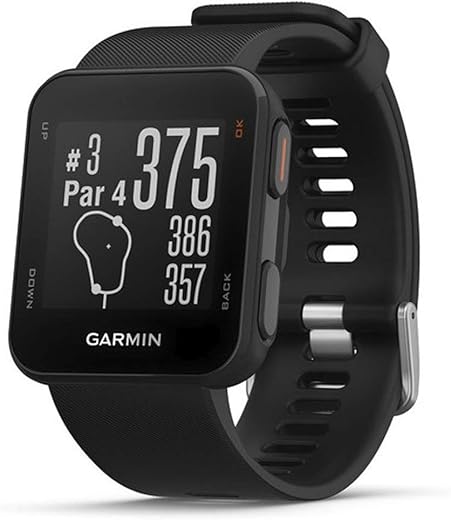 Garmin APPROACH S10 Montre GPS de Golf Noir