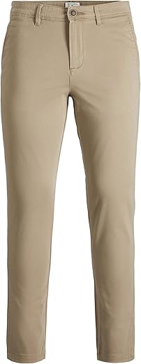 JACK & JONES Jpstmarco Jjbowie Sa Beige Noos Pantalon Homme