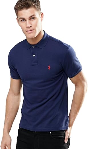 Ralph Lauren Polo piqué personnalisé Slim-Fit