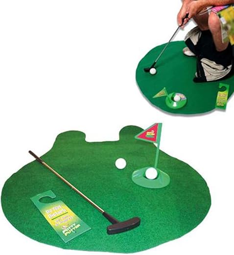 Set Mini Golf Toilettes Humoristique