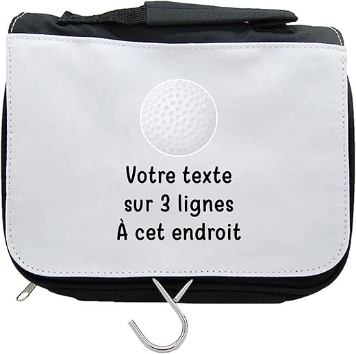 Trousse de Toilette Voyage Golf Personnalisable