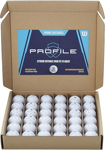 Balles de Golf Wilson Prime Distance de 36