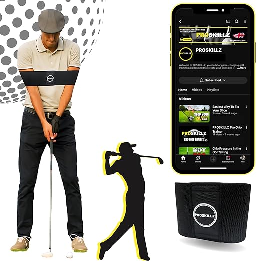 Bande de connexion pour swing de golf