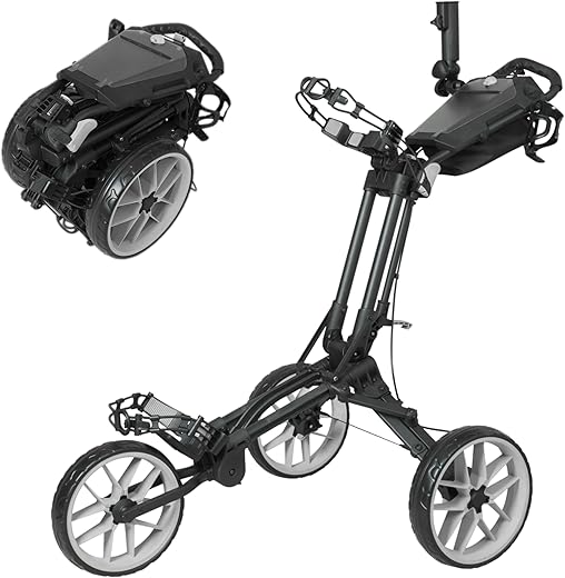 Chariot de Golf Compact à Trois Roues