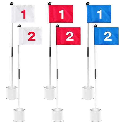 Kit de pratique de golf avec drapeau