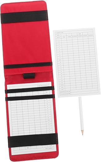 Livre de Notation de Golf Élégant