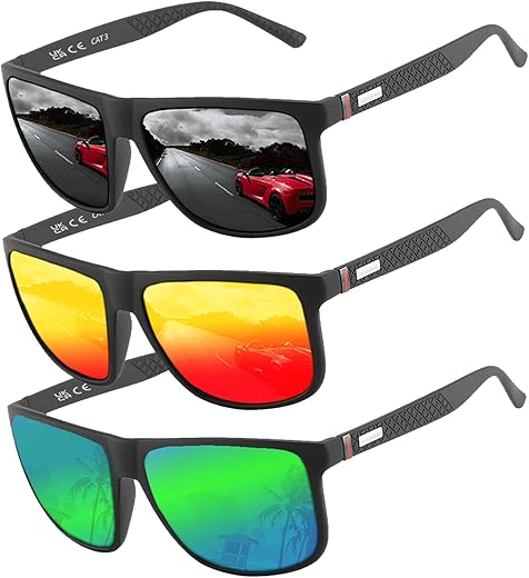 Lunettes de soleil polarisées unisexes