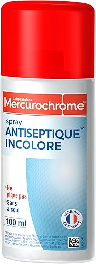 Spray Antiseptique Mercurochrome 100 ml