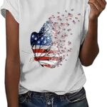 T-shirt graphique 4 juillet : Un Must-Have Patriote pour cet Été !