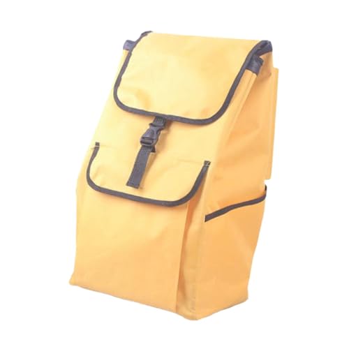 Sac chariot Oxford jaune résistant