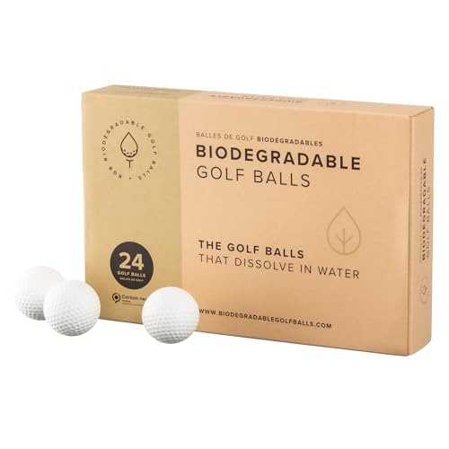 Balles de golf solubles et biodégradables 24
