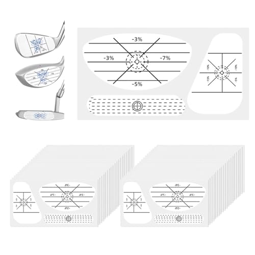 Ruban d'impact et étiquettes pour clubs golf