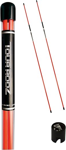 Bâtons d'alignement Longridge pour entraînement golf