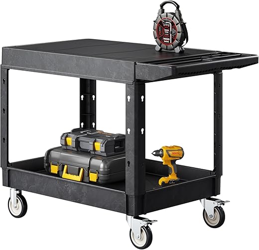 Desserte utilitaire VEVOR 2 niveaux 250 kg