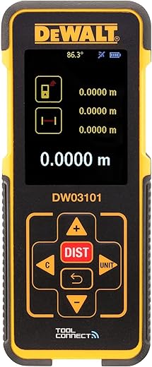 DeWalt DW03101 100m Télémètre Chantier