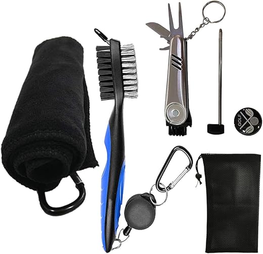 Kit de nettoyage et accessoires de golf complets
