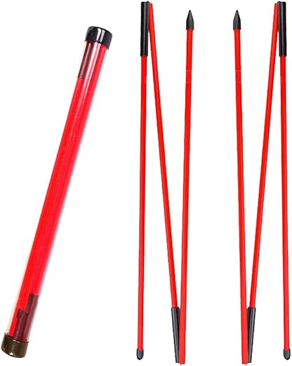 Lot de 2 barres d'alignement pliantes