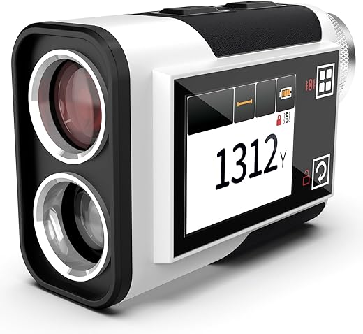 Télémètre laser golf 1312 yards rechargeable