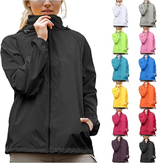 Veste pluie femme légère et pliable