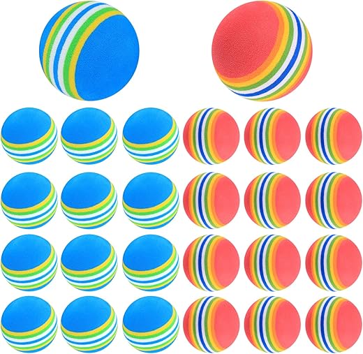 Lot 26 balles golf mousse EVA